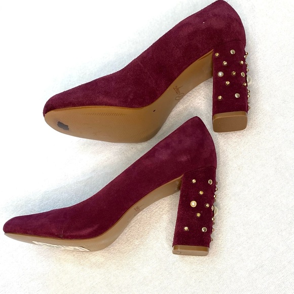 EUC Bettye Fuller brand jeweled platform heels - Picture 5 of 13